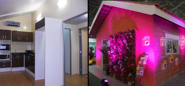 Conheça as casas modulares sem concreto apresentadas na Feicon 2012