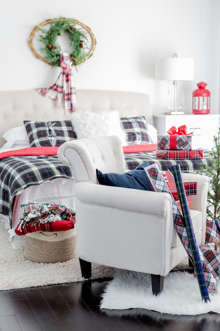 10 jeitos festivos de decorar o quarto para o natal