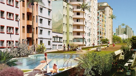 Minhocão ganha piscina olímpica em dezembro