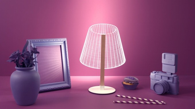 Luminárias lançadas por estúdio israelense tem efeito 3D