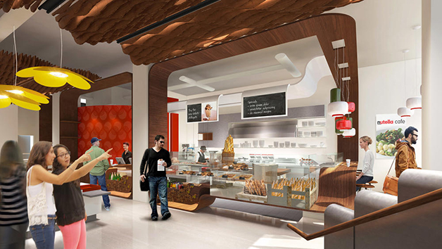 Nutella divulga projeto de café em Chicago