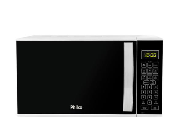 O Microondas PMO21P - Philco - Preto - 110V custa R$ 369 na <a href="https://www.gotoshop.com.br/Eletrodomesticos/FornodeMicroondas/microondas-pmo21p-philco-preto-110v-12662930.html?utm_source=sites&utm_medium=matéria_CC&utm_campaign=produtos&utm_content=201805">Loja CASA CLAUDIA</a>.