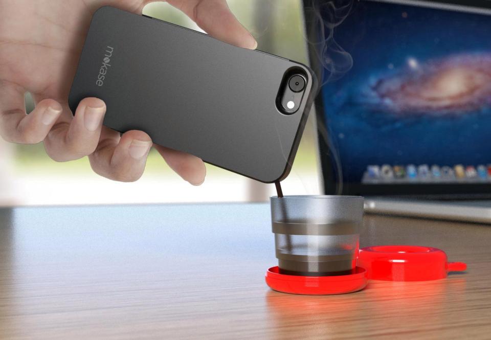 Case para smartphones prepara café de verdade!