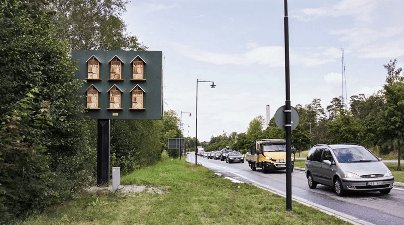 McDonald’s transforma seus outdoors em hotéis para abelhas