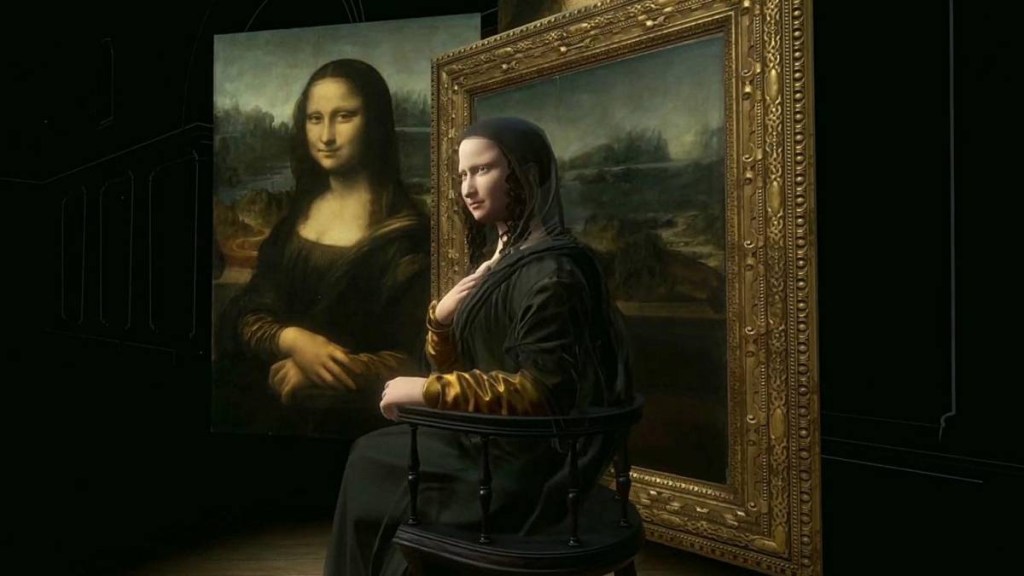 Museu do Louvre recria a Mona Lisa em 3D em homenagem a Da Vinci