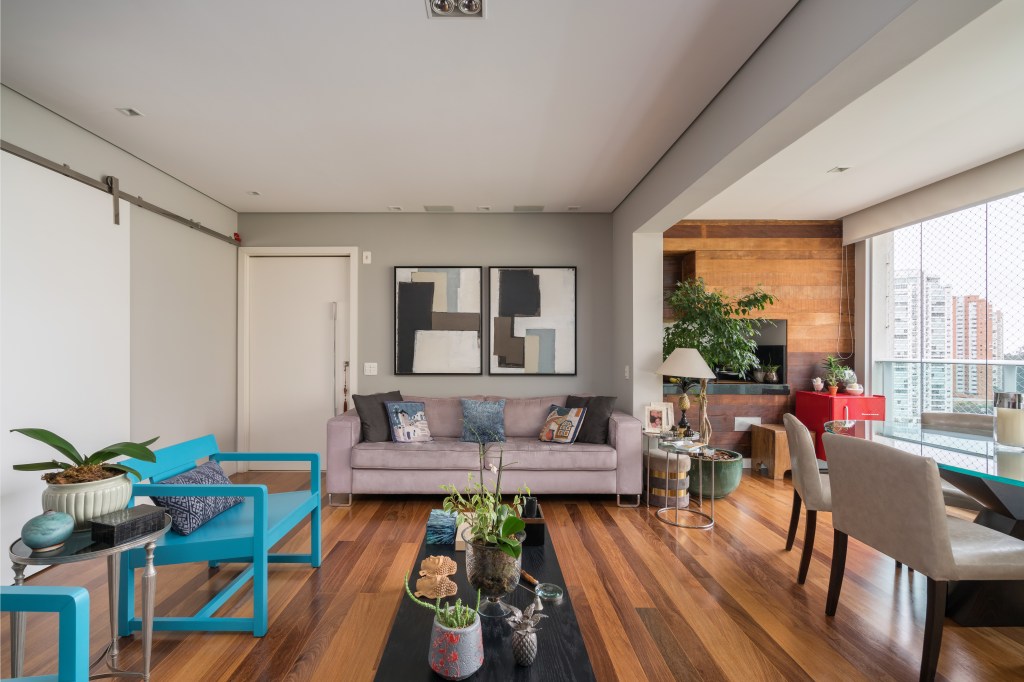 A chegada do bebê transforma apartamento em São Paulo