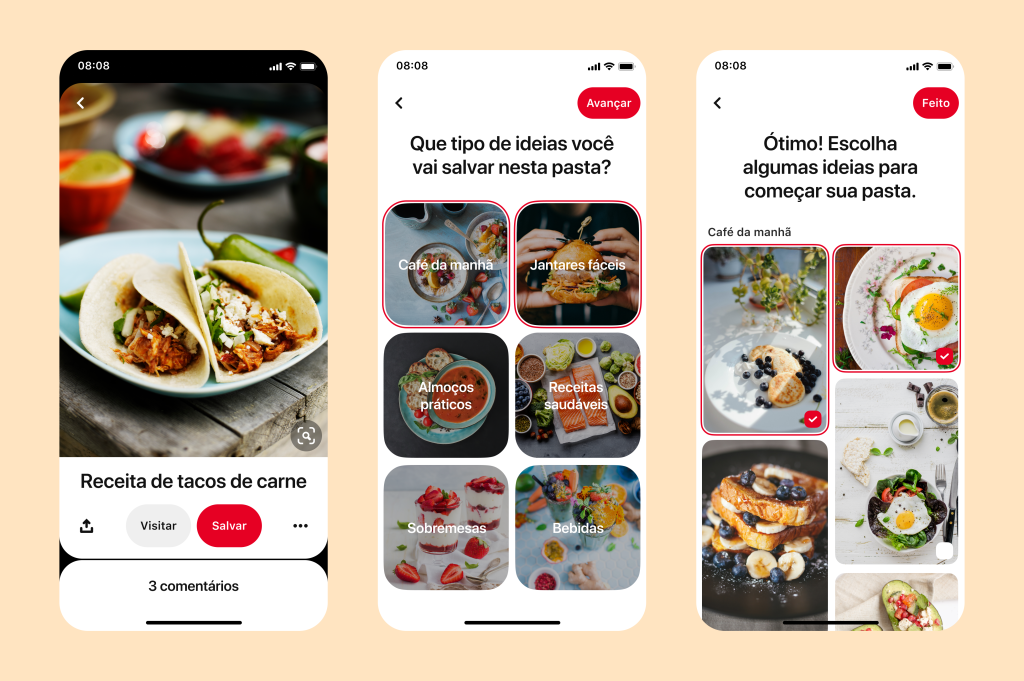 Pinterest traz novas ferramentas para organizar melhor as suas inspirações