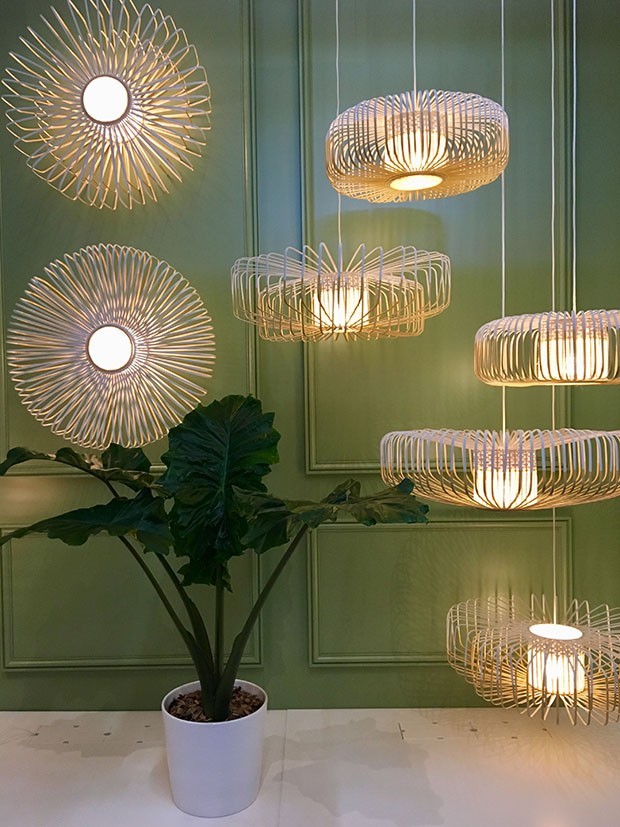 Lumin&aacute;ria de Bambu