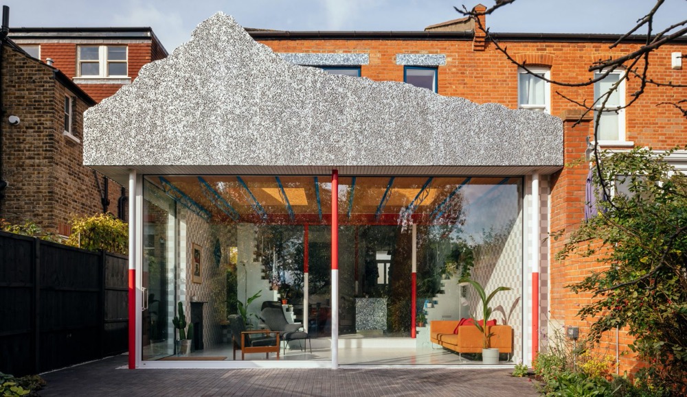 casa colorida em Londres