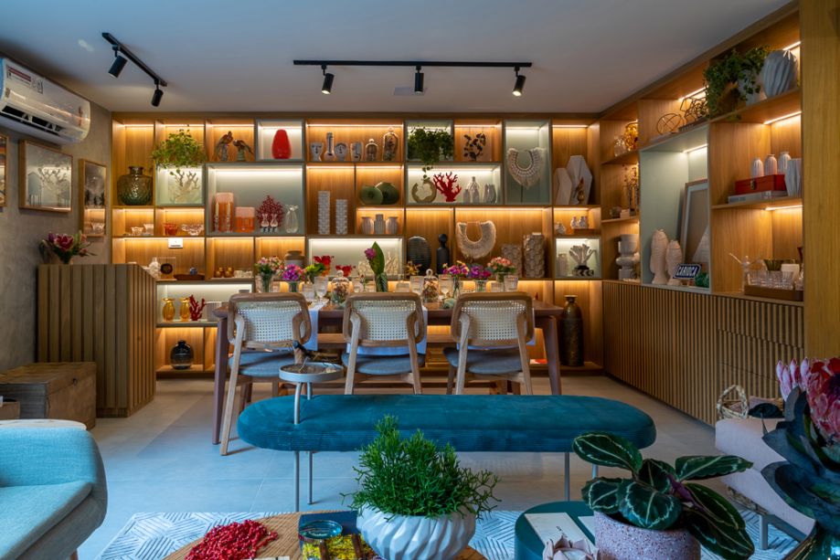 Loja da Casa, projeto de Ana Cano Milman para CASACOR Rio de Janeiro 2021