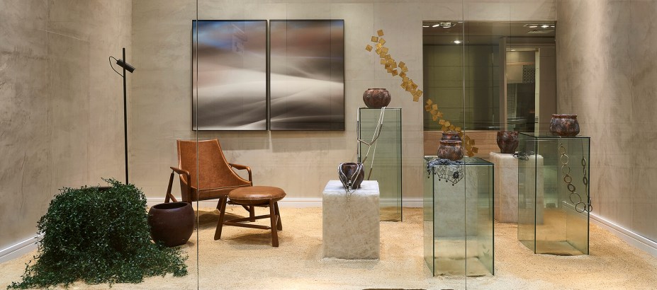 Pés no Chão - SEBRAE/MG, projeto de Andréa Medeiros e Francisco Morais para Janelas CASACOR Minas Gerais