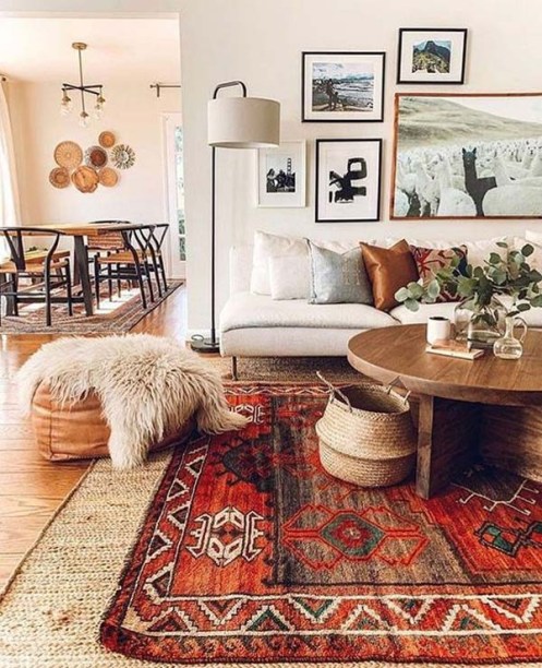 A tapeçaria é um ótimo fit para a decoração boho