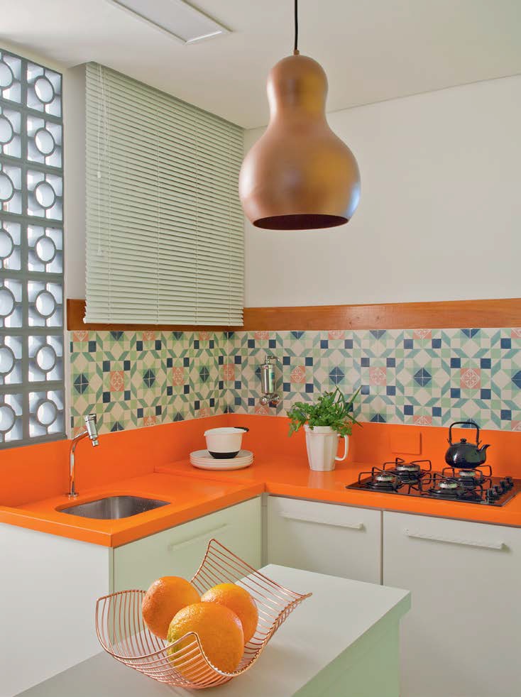 Cozinha laranja