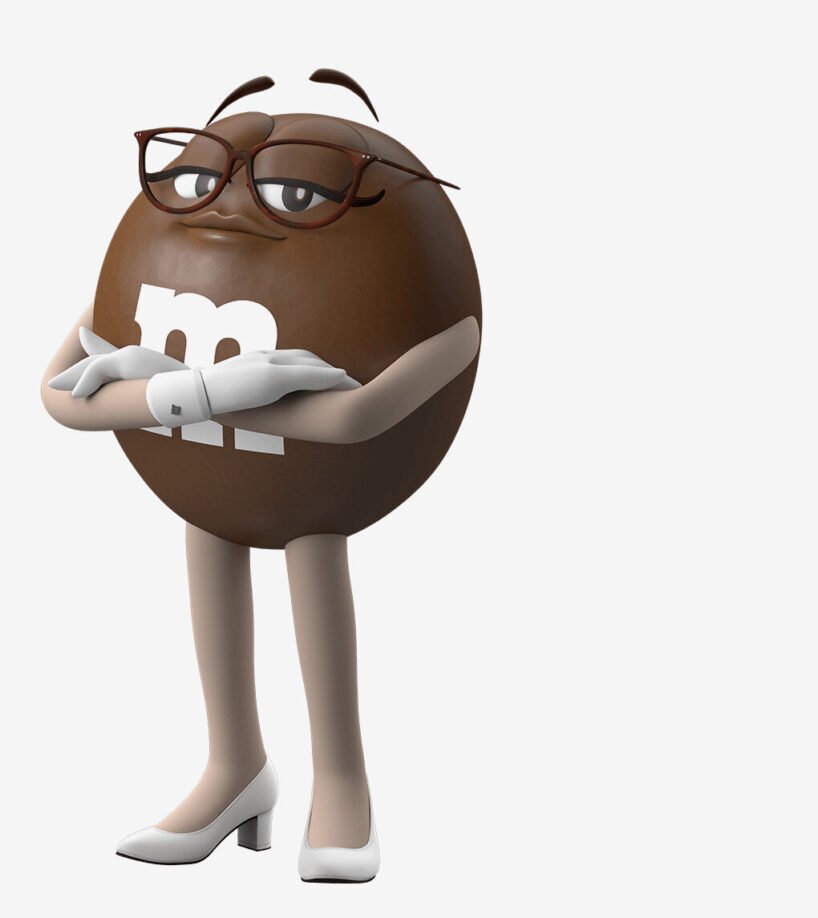 M&Ms-ganham-novos-designs-e-novas-personalidades-marrom