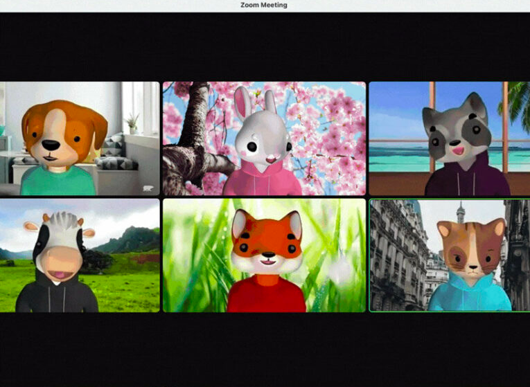 Avatares do Zoom