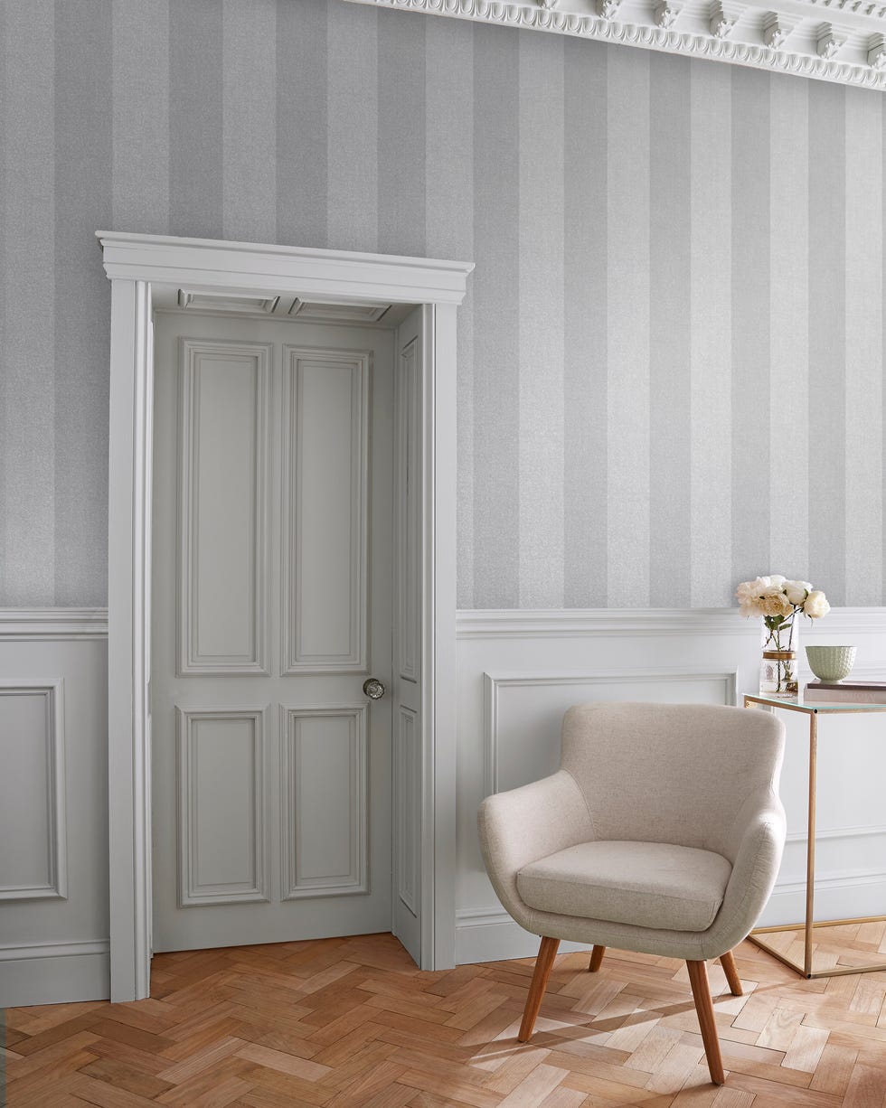 Papel de parede listrada