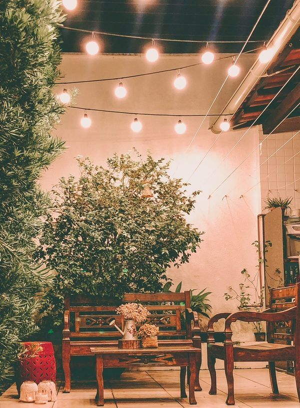 Cantinho preferido: varanda