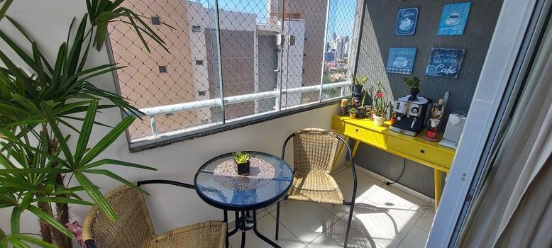 Cantinho preferido: varanda