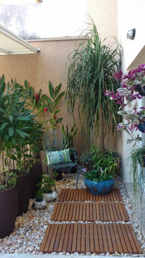 Cantinho preferido: varanda