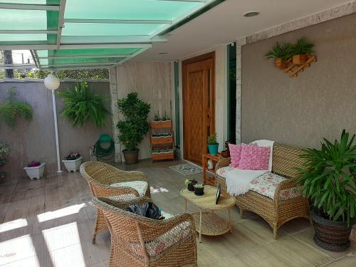 Cantinho preferido: varanda