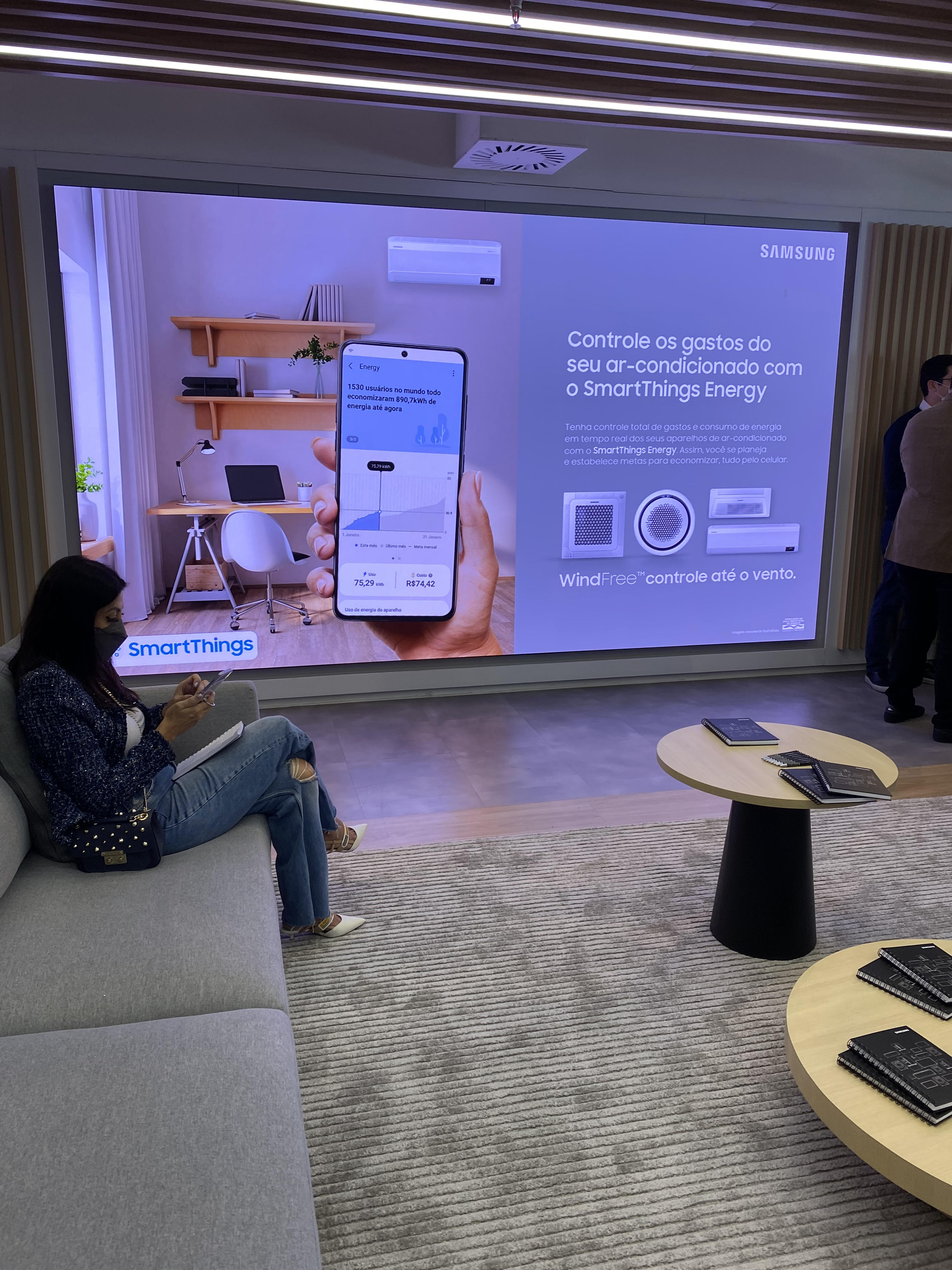 Lan&ccedil;amento de SmartThings Energy