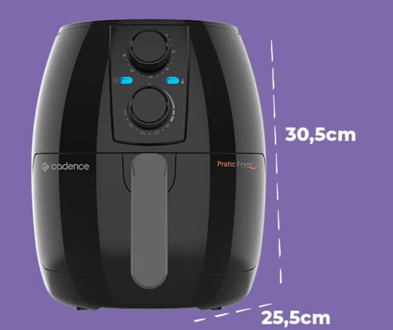 Air fryer; fritadeira sem &oacute;leo