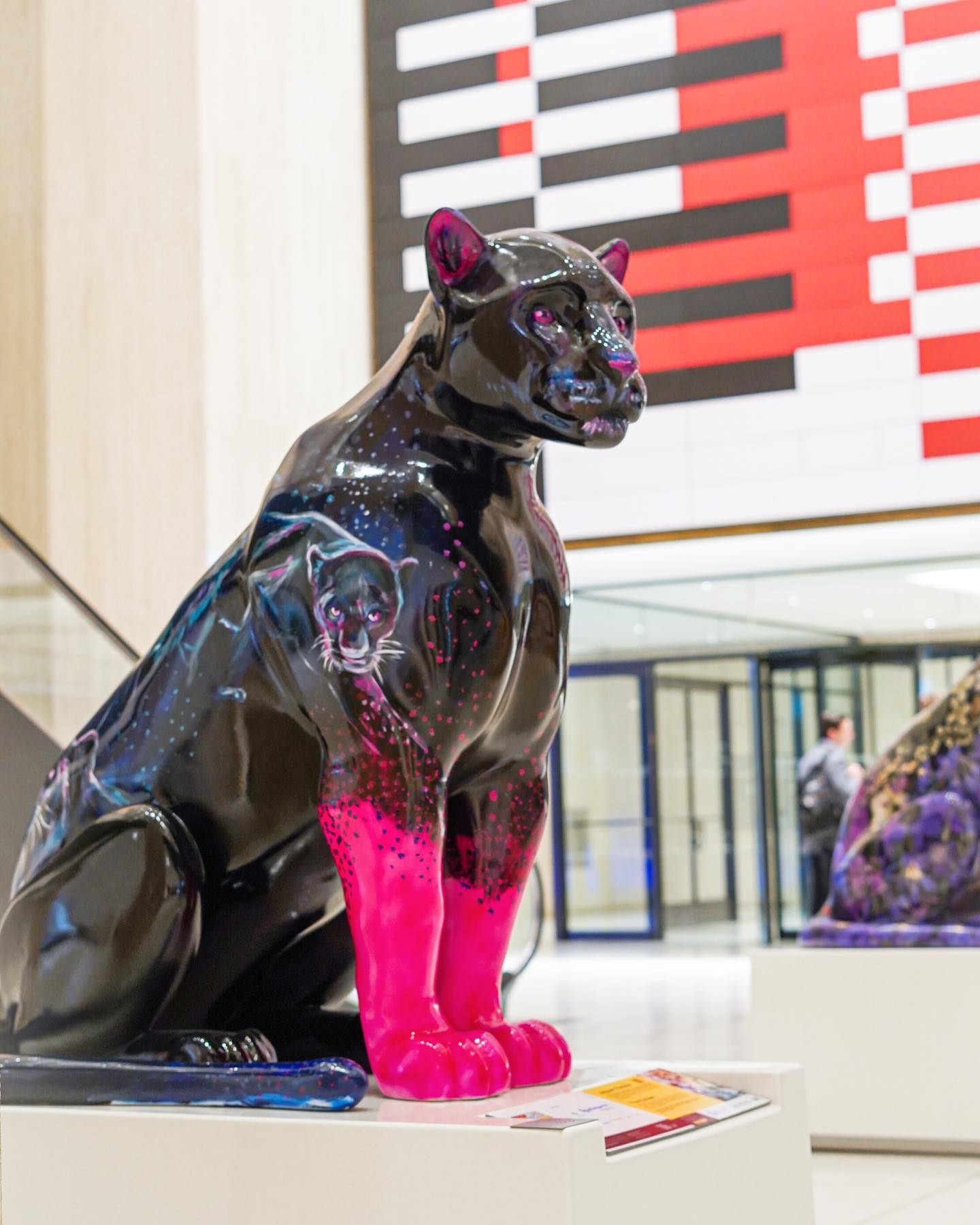 Perfil Carol Wang; arte