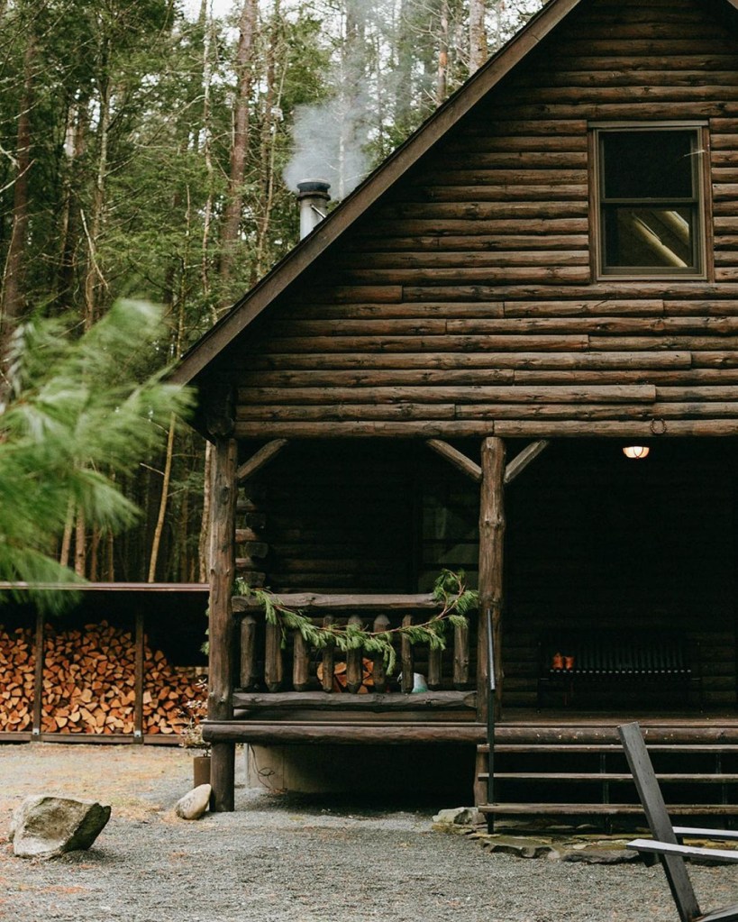 Chic Log Cabin (Eldred, Nova York, Estados Unidos)